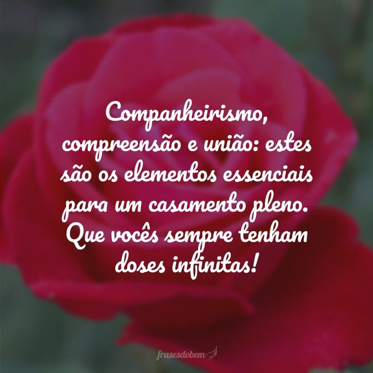 mensagem de parabéns casamento