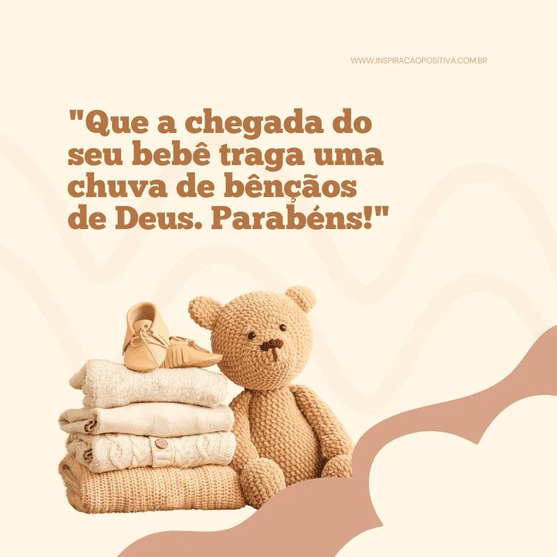 frases para recém-nascido