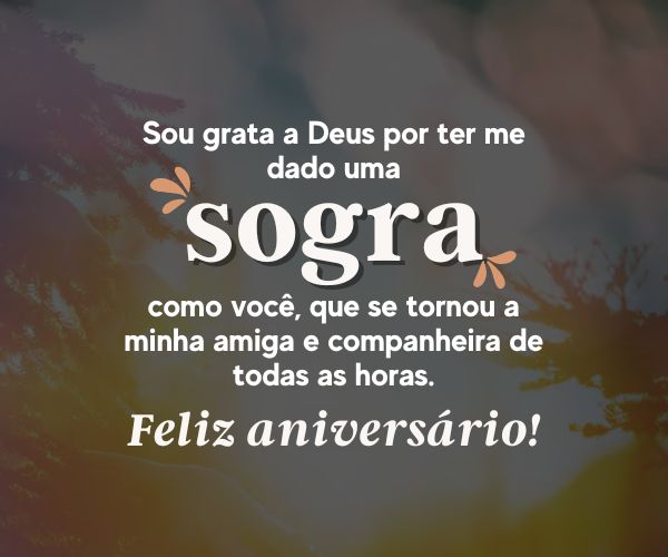 parabéns sogra