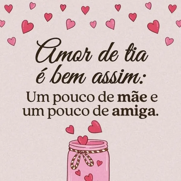 mensagem de aniversário para tia
