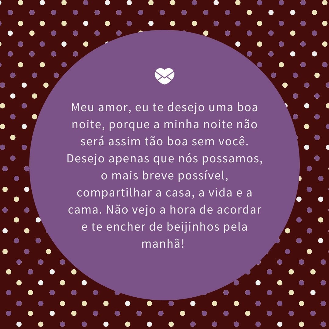mensagens de amor para encerrar o dia