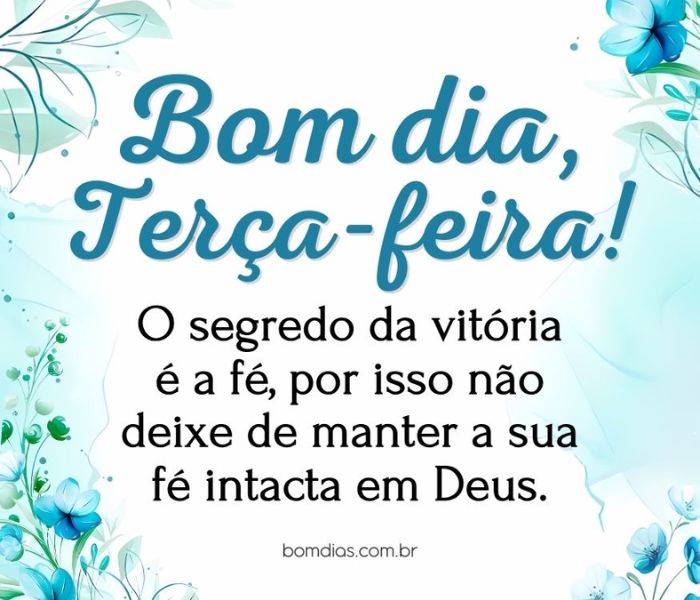 frases de terça-feira