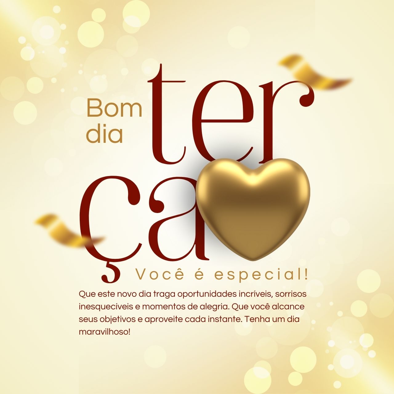 mensagens para terça