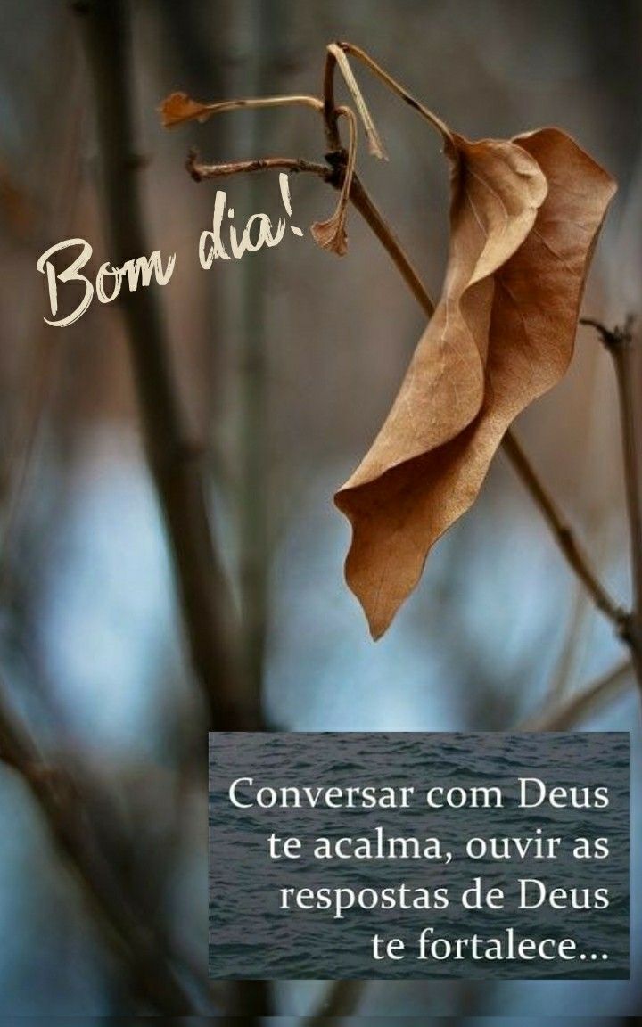 mensagem de bom dia com deus