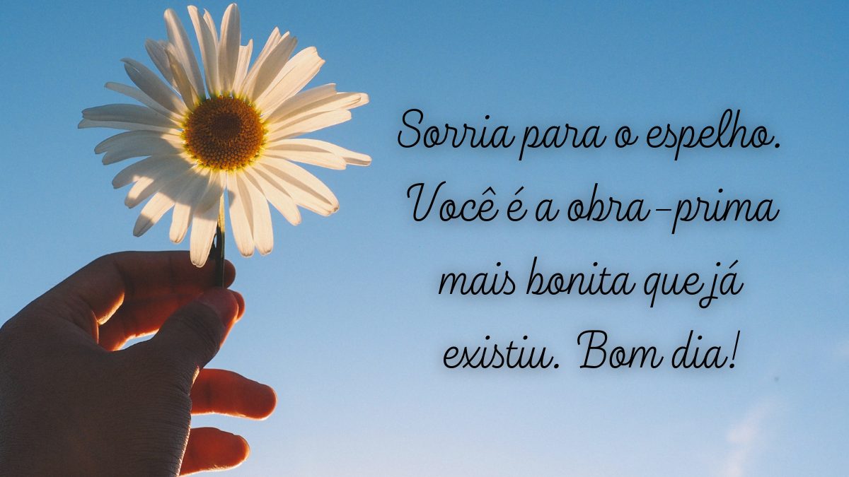 mensagem motivacional matinal
