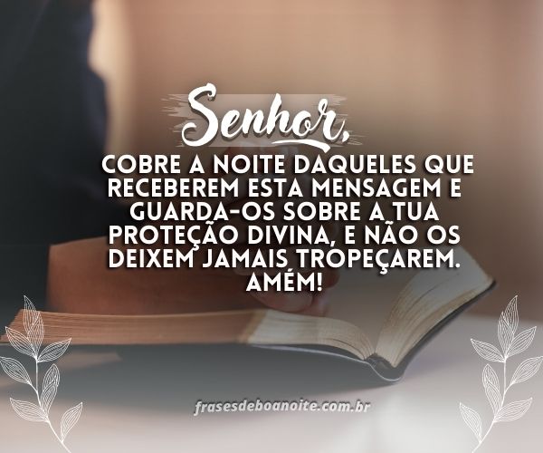 mensagens evangélicas de boa noite