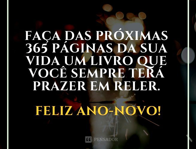 pensamentos de fim de ano