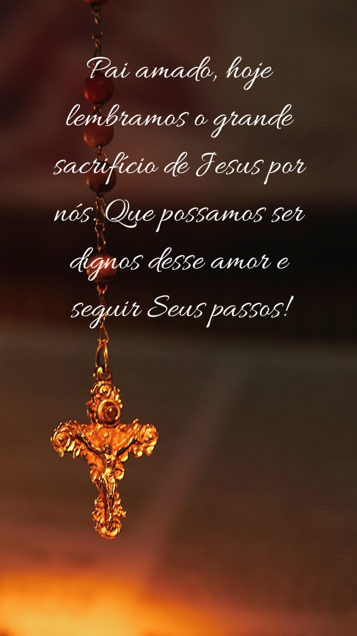 citações Sexta-feira Santa sacrifício