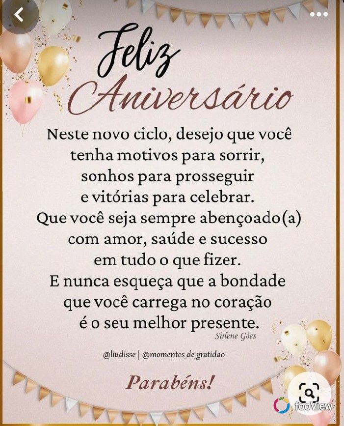 cartão de aniversário