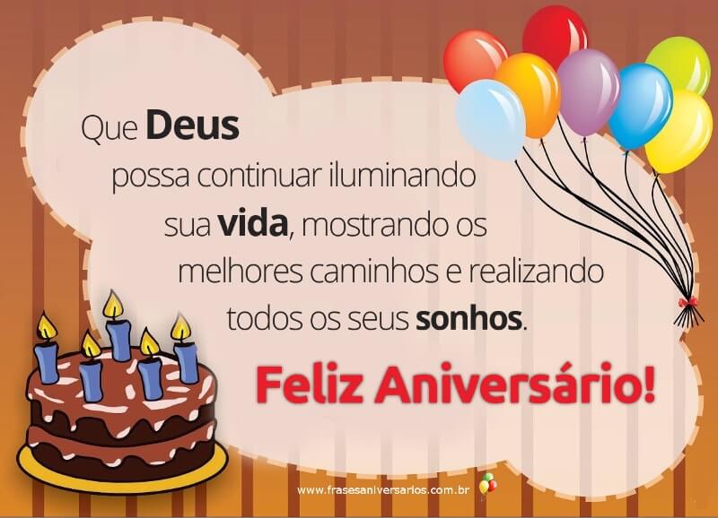 mensagens curtas de aniversário