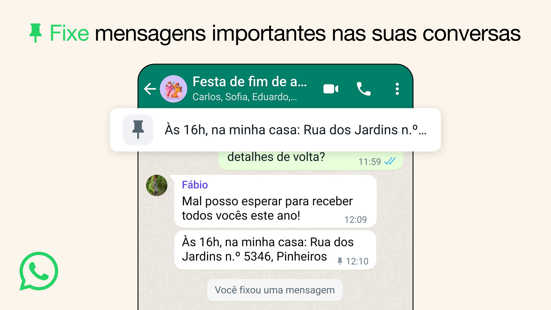 como escrever mensagem para whatsapp