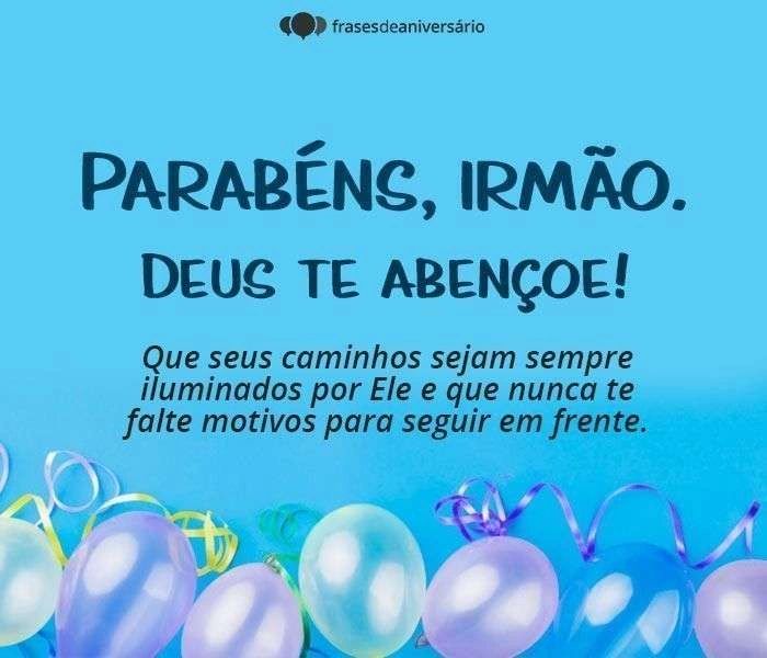 parabéns irmão querido whatsapp